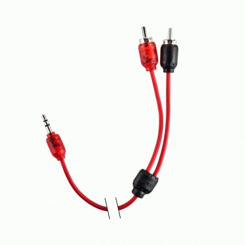 T-spec v6rca35-36in 2ch v6 series rca to 3.5mm cable 36 inch with molded abs end