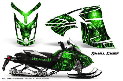 Ski-doo rev xr snowmobile sled creatorx graphics kit wrap scg