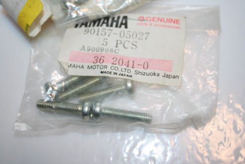 Nos yamaha screw 90157-05027 brake lever holder snowmobile motorcylcle