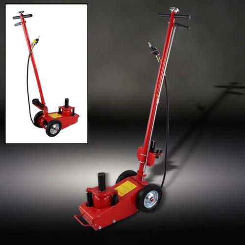 Commercial 22 tons axle bottle lift truck air hydraulic floor jack w/wheels tool