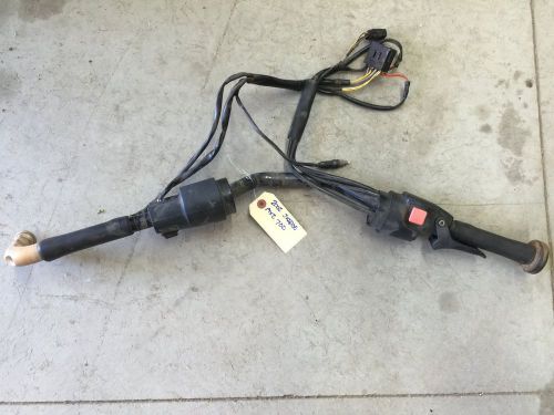 Used ski doo snowmobile handlebar w/ wiring &amp; controls 2002 mxz 700 800 500 440