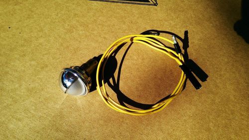 Mopar  oem courtesy &amp; map light assembly package with crhome glass dome...