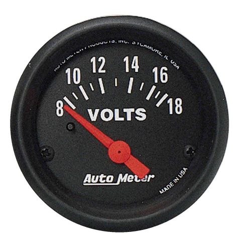Auto meter 2645 voltmeter 2&#034;, 8-18 volts sse, z-series