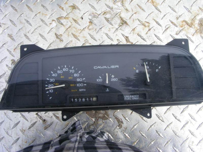 Dash panel /gauge set for 1994 chev cavalier