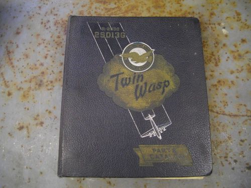 Pratt &amp; whitney twin wasp r-2000 2sd13g, d3 &amp; d5 engine parts catalogue aircaft