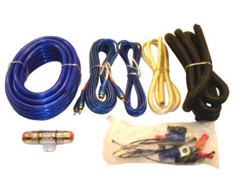 4 gauge amp wiring kit /60 amp cables with hardware