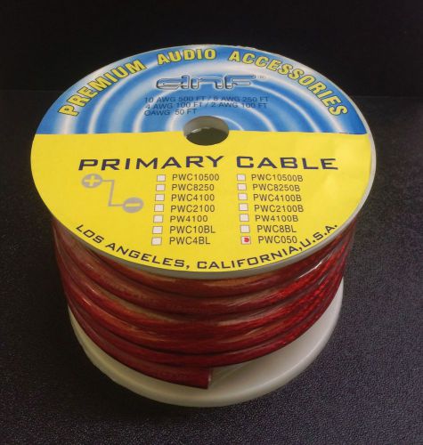 100% ofc red copper power cable 0 gauge 25 ft - free same day shipping!