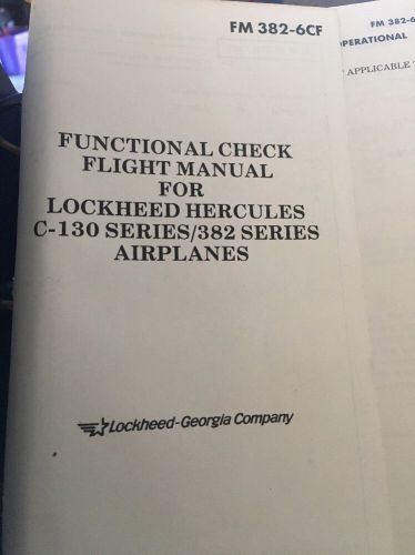 Lockheed hercules c-130 navigators abbreviated flight crew checklist manual