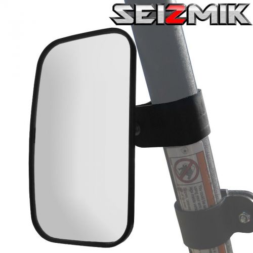 Seizmik universal utv rear view mirror - fits 1.5-inch round tube - 18037