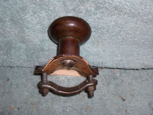 Vintage brody knob  rat rod custom suicide knob spinner steering wheel all steel