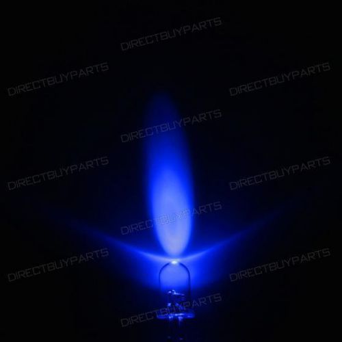 20x blue 5mm mini led bulbs instrument cluster light diode emitting lamps 12v