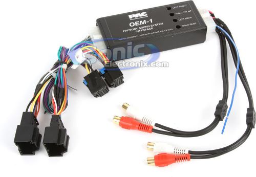 Pac aoem-gm1416 amplifier integration harness for select gm vehicles