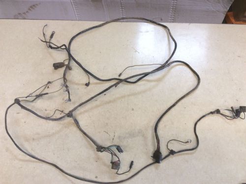 1964 1/2 ford mustang engine compartment wiring harness 260 generator