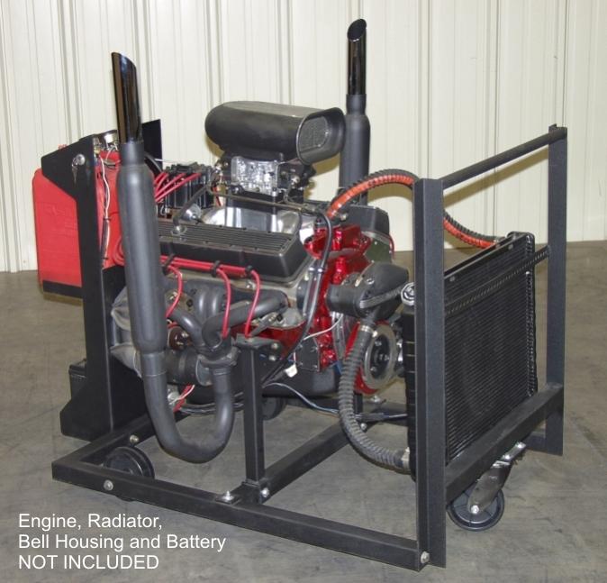 Mighty mount deluxe engine test running stand