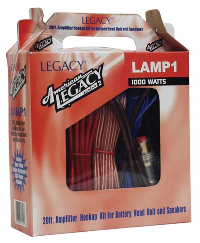 Amp wiring kit legacy 8 ga. pyramid lamp1 amplifier kit