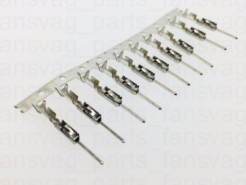 10 nos crimp terminal male connector pin for vag vw repair wire 000979012