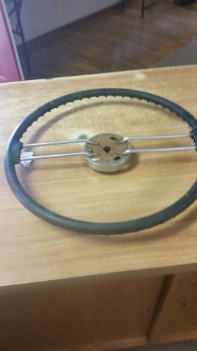 Vintage car steering wheel, early 1930&#039;s, 18&#034; diameter, nice used !