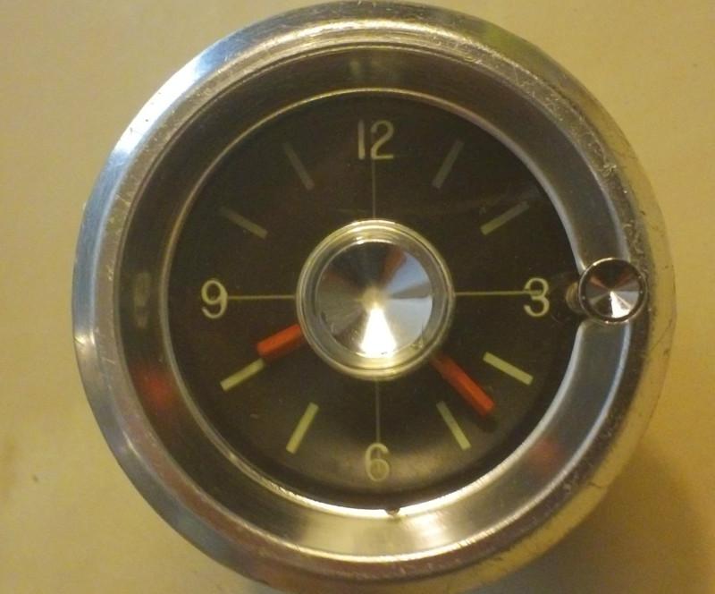 Reconditioned clock! chevrolet 1961 1962 biscayne bel air impala chevy