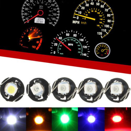 T3 1210smd 1led car cluster gauges dashboard led indicator light bulb  red