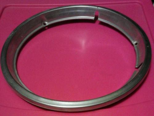 Vintage ih international scout ll headlight beauty trim ring stainless steel