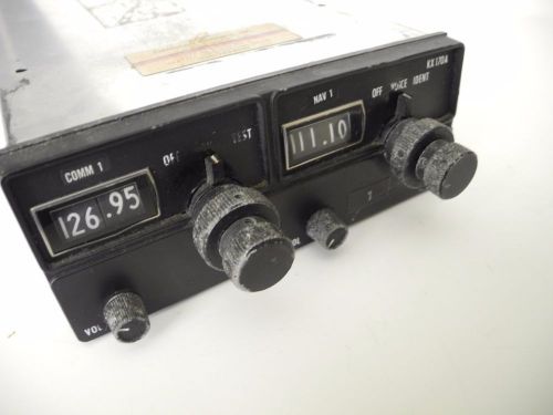 King  kx170a  aircraft nav comm  radio part no. 069-1017-00 14 volt; working