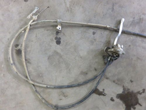 06 honda trx400ex park brake lever and cables