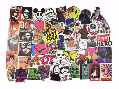 Stickers for graffiti car covers (50pcs)  sticker car body