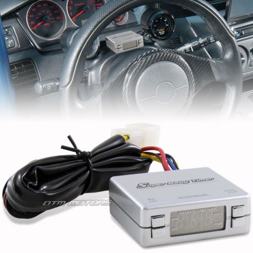 Sb mini size universal auto turbo timer controller silver finish