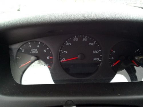 Speedometer cluster us opt u2e id 15867383 fits 06 impala 801309