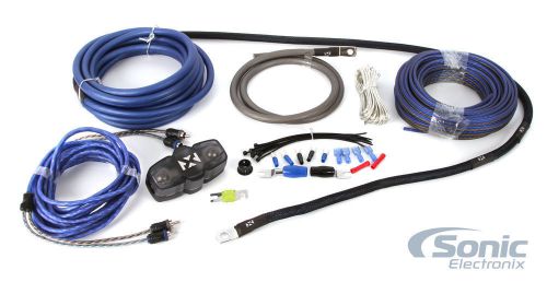 New nvx xkit42 100% copper 4 gauge car amp install kit w/ 2-ch rca interconnect
