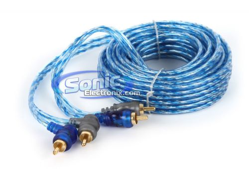 Xscorpion stp15 15 ft. expert link spiral twisted rca audio interconnect cable