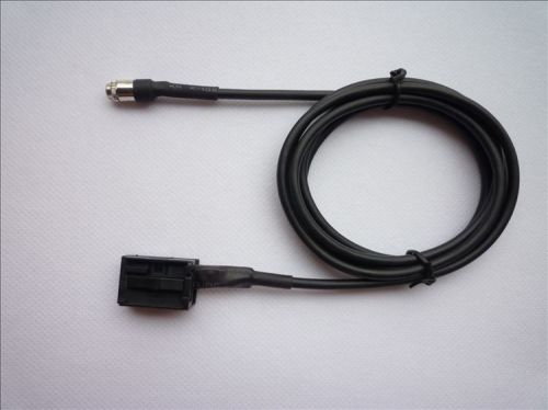 Female aux input adapter cable for bmw e39 e53 x5 e60 e61 e63 e64 e85 e83
