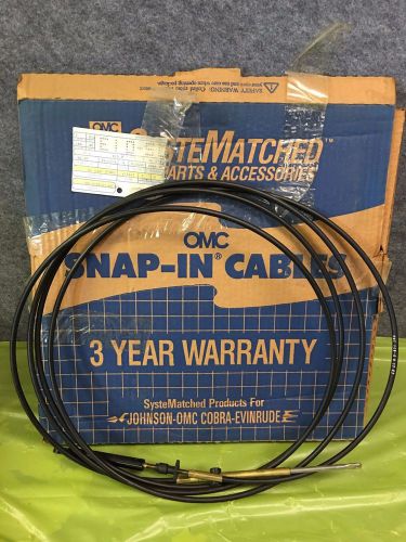 Nos omc/johnson/evinrude 17&#039; snap-in shift control cable, part # 0173117