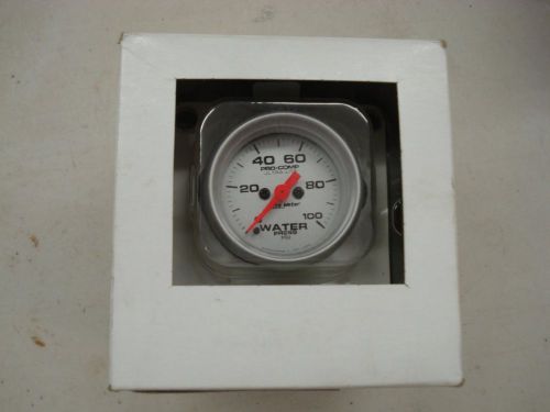 Autometer water pressure gauge 4363 sp new ultra lite electric nascar