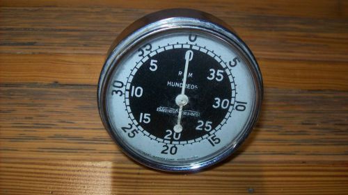 Vintage stewart warner hand held tachometer    nice