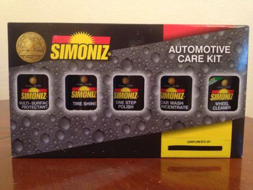 Simoniz car care kit with silicone paint protection and more! - free shipping!