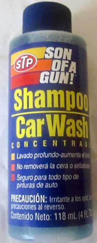 Stp, son of a gun!, auto & truck shampoo car wash concentrate,detailing,washing