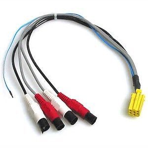 Blaupunkt 4-channel preamp-output adapter cable for car radio receiver head unit