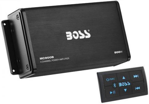 Boss audio mc900b 500w 4 channel full range class a/b amplifier mc900b