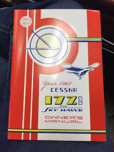 1961 cessna 172 skyhawk owner&#039;s manual