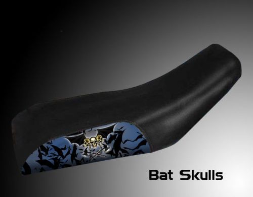 Kawasaki kvf prairie 700 bat skull  seat cover m57s797