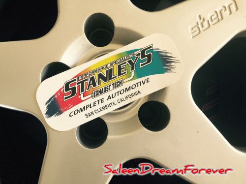 Stanley&#039;s exhaust tech performance specialist decal sticker ford gt chevy dodge