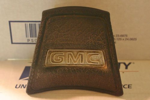 1967-1972 gmc pickup truck steering wheel horn button black