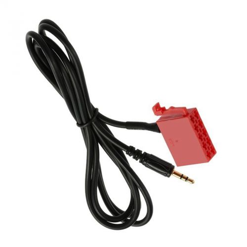 Car audio device aux line in adapter cable iso 10pin socket for vw blaupunkt