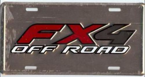 Ford fx4 off road license plate - mc50137