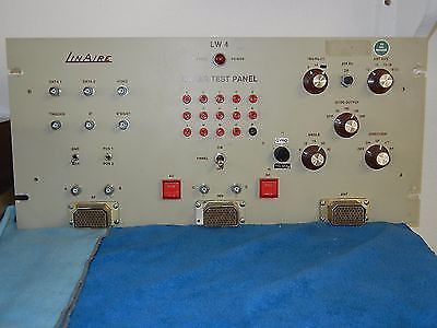 Linaire lw-4 test panel operator&#039;s &amp; service manual