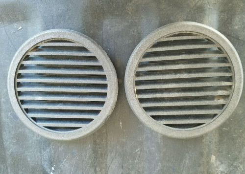 1978 yamaha exciter 440 front cowl hood louvers circle vents oem