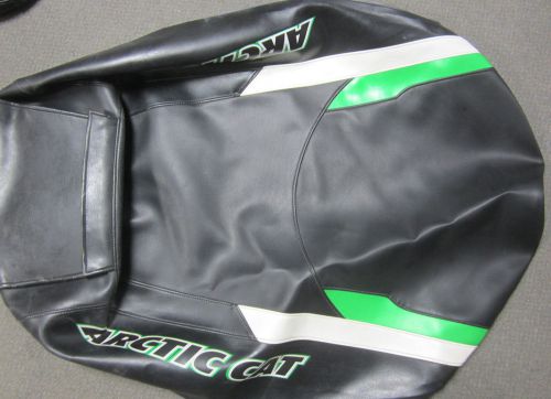 Arctic cat  &#039;09 m series and others seat cover black/green/white