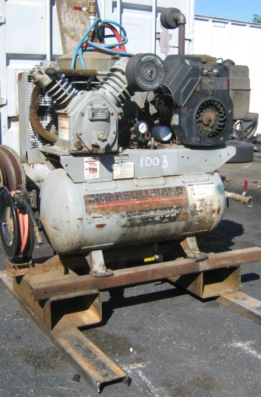 Air compressor ingersoll rand t30 w/ kohler engine and air tank