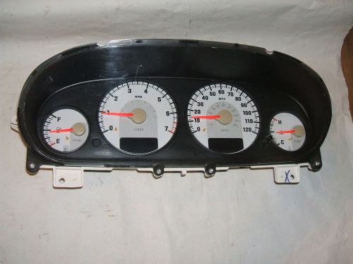 2006 dodge stratus speedometer/instrument cluster